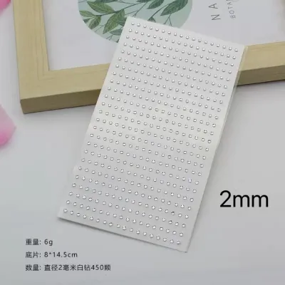 Stiker Permata Wajah Rhinestone Crystal Makeup Eye Face Gems