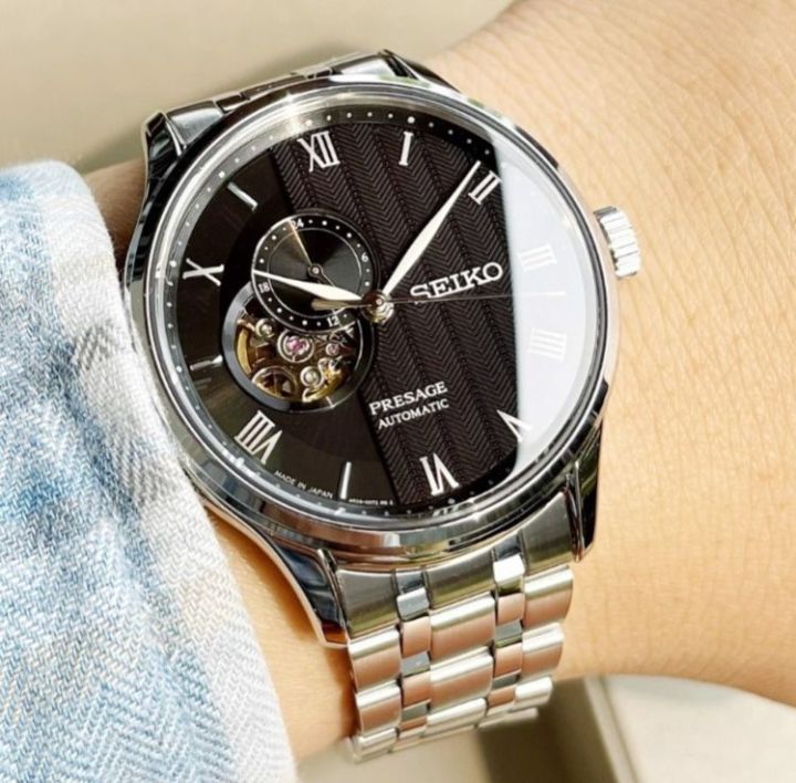 Zen Garden Seiko Presage Open Heart Ssa377j1 Seiko Presage Zen