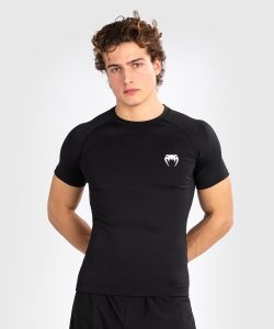 Venum - Contender Short Sleeve Rashguard - Black/White
