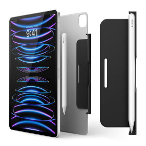 elago Metal Pencil Holder for Apple Pencil 2nd Generation - Compatible with Apple Pencil 2nd and Smart Folio Cases Wireless Charging Available