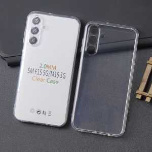 Case Samsung M15 5G Samsung M14 5G Premium Softcase Clear 2.0mm Case Bening Samsung M15 5G Samsung M14 5G