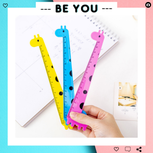 Thước Kẻ Kute Hình Động Vật Ngộ Nghĩnh Dễ Thương 15cm - BEYOU