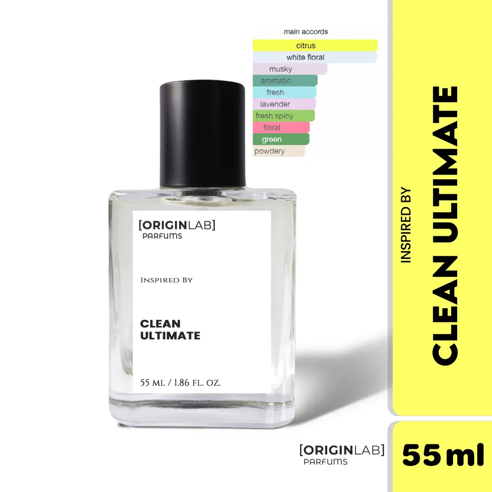 Perfume CLEAN ULTIMATE inspired ORIGINLAB parfums 30% Oil