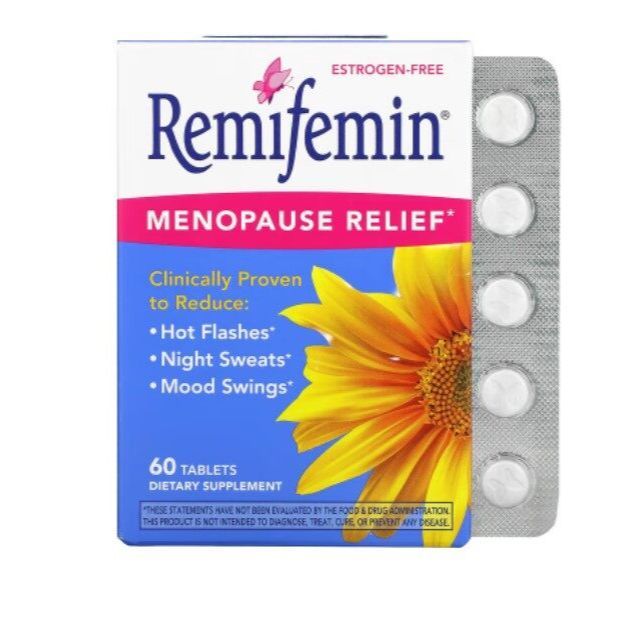 Nature's Way, Remifemin, Menopause Relief, 60 Tablets/120 Tablets ...