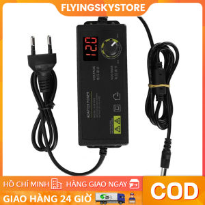 【HCM 24H/Giảm giá】60W 5A 3-12V Nguồn Adapter điều chỉnh điện áp / tốc độ / nhiệt độ EU 100-240V chất lượng tốt