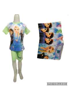 Stelan anak cewek motif Frozen Fullprint - Stelan anak LS Fullprint - Stelan anak perempuan - Stelan anak sehari hari - stelan frozen fullprint - Baju anak