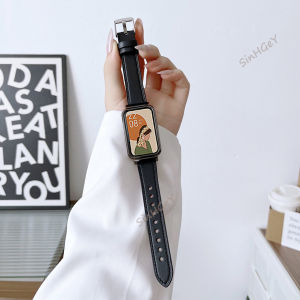 Leather Strap for Xiaomi Mi Band 7 Pro Strap Leather Cowhide 7pro Replacement Wristband [Ready Stock]