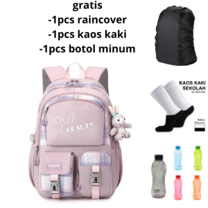 Tas Ransel Anak Perempuan Tas ransel sekolah anak SD SMP SMA Beauty Banyak Bonus