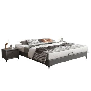 Tatami Bed Double Bed Bedframe Wooden Bed Queen King Bed Wooden Bed Furniture for Bedrooms HDB Bed Solid Wood Bed Tatami Master Bedroom
