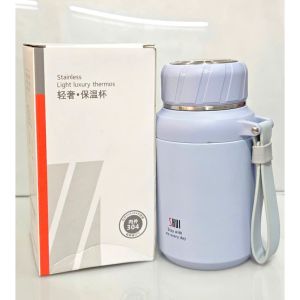 Bình nước giữ nhiệt 9180 Inox 304 dung tích 600ML có khay lọc