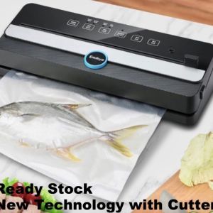 EMILIYA Vacuum Sealer Fresh Food Saver Vacuum Packaging Sealing machine Durable with Cutter SM04 /Vacuum Machine/Vacuum Sealer