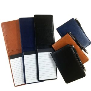 MNTT School Supplies Multifunction Memo Pads Small Diary Retro Pocket Planner Business Memos Mini Notepad A7 Notebook