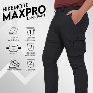 Hikemore Celana Gunung Panjang Hiking Maxpro Pria Outdoor