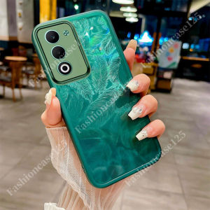 เคสสำหรับ A5 OPPO 5G 4G 2025เคสสำหรับ OPPO A5 5G OPPO A5 5G OPPO 4G เคส2025 OppoA5ฝาหลังกลิตเตอร์ TPU นุ่มซิลิโคนยืดหยุ่นลายขนนกระยิบระยับปกป้องเลนส์กล้องถ่ายรูปเคสกันกระแทกมือถือ