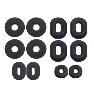18pcs Motorcycle Rubber Edge Cover Pads Wear Resistant Edge Gasket Motorcycle Accessories Simple Installs for /ZJ125