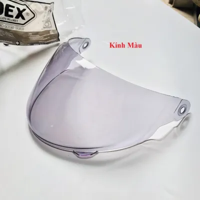Kính Gắn mũ bảo hiểm fullface hàmcho dáng mũ như ảnh các hãng index sunda asia... hàng xịn- chống lóa xước-chống nắng-mưa tốt-Huongviva