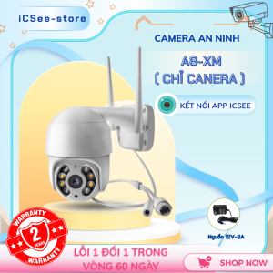 Camera icsee ngoài trời A8-XM ( 5MP ) ZOOM Kỹ thuật - đàm thoại 2 chiều - xoay 360 độ