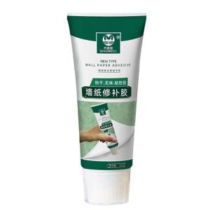 🟢 Eco-friendly Non-toxic Wallpaper Repair Adhesive/High Viscosity/Water-based Harmless/Wall Edge Peeling/Pure Paper/Pure Eco/Wallpaper Repair Glue