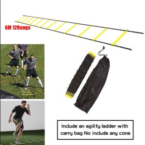Agility Ladder Speed Ladder ladders for training basketball training equipment agility ladder drill agility training set Flexibility Agility Nylon Strap Jumping Fitness [spot goods]