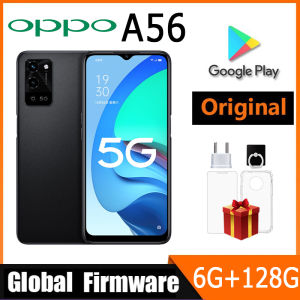 Used phone OPPO A56 5G Mobile Phone Global firmware 6GB RAM 128GB ROM Android CPU Dimensity 700 6.52inches 5000mAh Octa-Core ﻿used phone