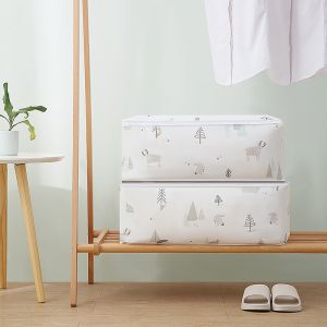 Large Storage Bag Blanket Toto Square Zipper Waterproof Tidy for Travel Home - Sarung Cadar Tebal Tilam Kemas