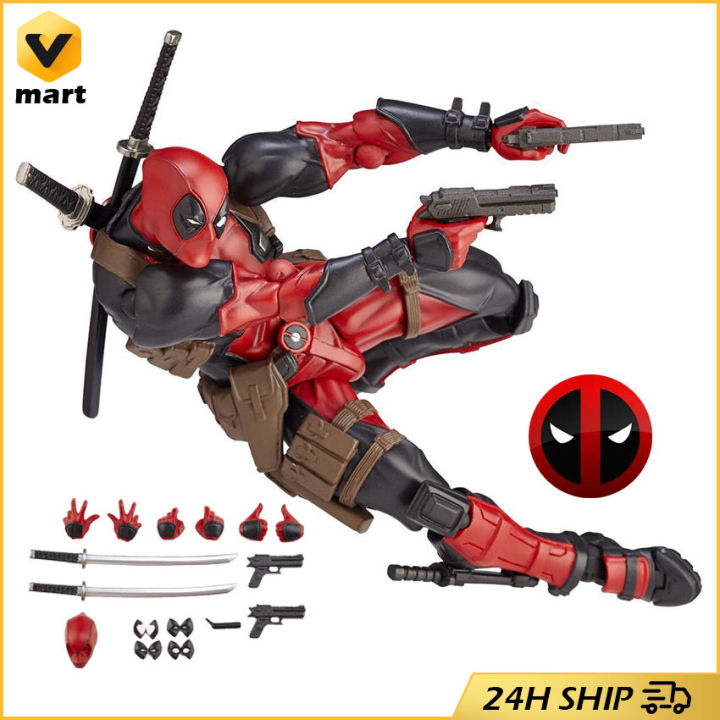 Yamaguchi Deadpool Joint Movable Face Change Action Figure Model ...