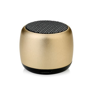 Mini Bluetooth Speaker Metal Outdoor Portable Wireless Small Waterproof Subwoofer Speaker