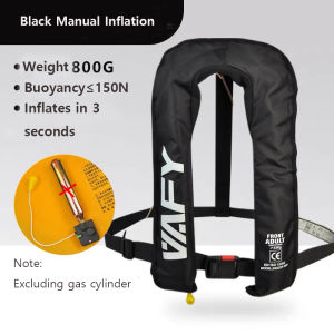 Automatic/Manual Inflatable Life Jacket CE Approved Life Vest 150N PFD Low ProfileCompact Design for Fishing Rafting Boating2026