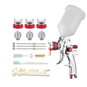 Professional Air Propelled Sprinkle Set For Furniture Repair With Multiple Nozzles And Permanent Metal Building