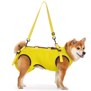 Sentexin Dog Lift Harness Summer Dog Assistance Strap Adjustable Pet Support Rehabilitation Sling Lift for Old Disabled Joint Injuries Arthritis Dogs XS-XL