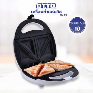 OTTO เครื่องทำเเซนวิช 4 แผ่น พร้อมสูตรและวิธีทำ รุ่น SW-012/SW-012A