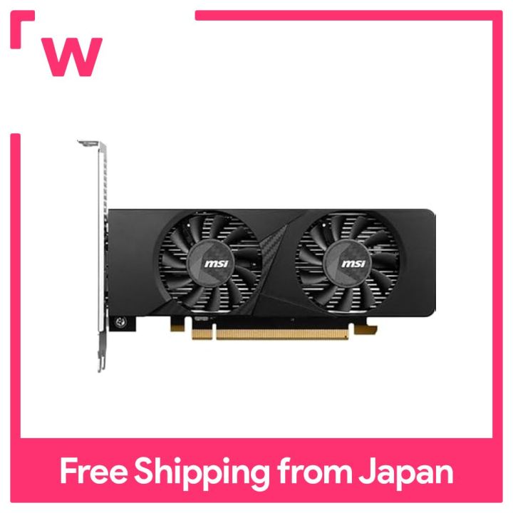 MSI GeForce RTX 3050 LP 6G OC Low Profile Size No