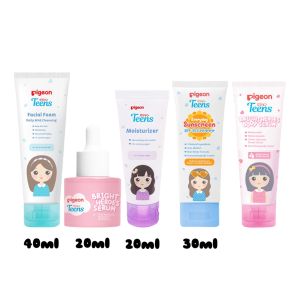 PIGEON TEENS Paket Skincare Pemula Mencerahkan Kulit Wajah Kusam