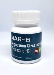 MAG-6 Tablet Magnesium + Vitamin B6 (60 tablet)