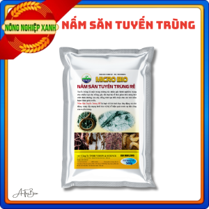 chế phẩm trừ tuyến trùng - Nấm săn tuyến trùng rễ - gói 500gr