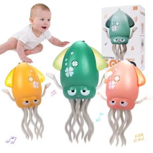 In Stock Dancing Octopus Kid Electronic Pet Toys Cartoon Interactive Development Moving Education Toddler Toy Gift