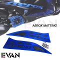 EVAN.PH Yamaha AEROX V1 Foot Rest Matting Alloy Motorcycle Accessories. 