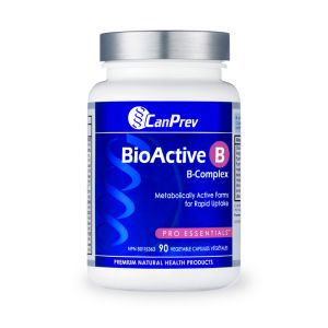 CanPrev BioActive B B-Complex - Cải Thiện Làn Da Tim Mạch Giảm Căng Thẳng Tăng Năng Lượng - - Công thức đầy đủ nhóm vitamin B - Phù hợp người stress làm việc nhiều thiếu năng lượng - Vegan – không GMO – không gluten – không sữa