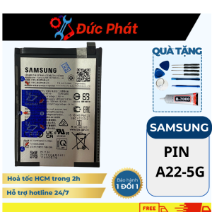 PIN THAY THẾ Samsung A22-5G ( Tặng keo dán và bộ sửa)