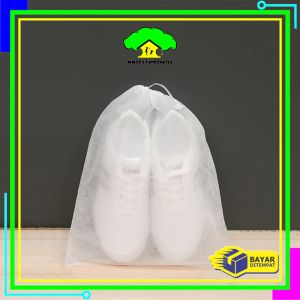 MI-C1111 Tas Serut Penyimpanan Sepatu Sendal Serbaguna / Shoes Pouch Dustbag Disposable Travel Pouch