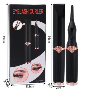 【Perfect Sunfeel】Quick Heating Electric Eyelash Curler USB Rechargeable Temperature Heated Eyelashes Long-Lasting Curled Comb Mascara Makeup Set