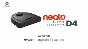 [Promotion] Neato D4 Robot Vacuum  - Featuring No-Go Lines Works with Smart DevicesClean with a Big combo brush (Malaysia Plug)