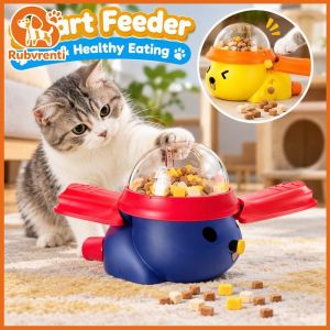 Rubvrenti Pet Food Leakage Dispenser Slow Feeder Toy Anti Choking Puzzle For Cats Dogs Fit All Sizes Interactive