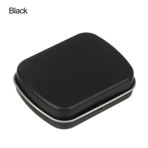 GORGE Mini Small Storage Metal Hinged Container Empty Tins Container Kit Tin Box