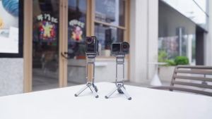 Ulanzi MA37 Quick ReleaseTripod for DJI Action 5 6/Osmo Nano Magnetic Tripod Stand with 1/4 Screw Arca-Swiss 360 °   Rotation
