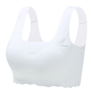 {SG Ready stock} Ice Silk Girls Vest Developmental Bra Underwear Breathable Cool Bra small vest girl 7-15 years old女童内衣