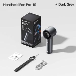 JisuLife Handheld Fan Pro 1S 2026 Flagship Portable 100 Level Speed Adjustable Metal Body Digital Display