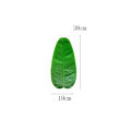 ใบตองเทียม ใบตองปลอม ใบตองเสมือนจริง ใบตองปลอมขายส่ง 10 ใบ Banana Leaf. 