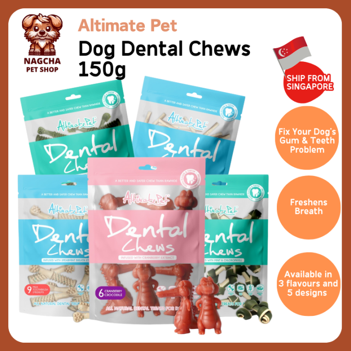 Altimate Pet Dental Chew For Dog Oral Care (Cranberry | Milk | Mint) 150g