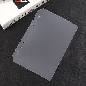 SIRENXI 2 cái Học sinh Trong suốt Chương trình nghị sự Bảng trang A5 A6 A7 B5 A4 Dụng cụ chia ngăn Bộ chia máy tính xách tay Bộ tách kế hoạch Vách ngăn rời